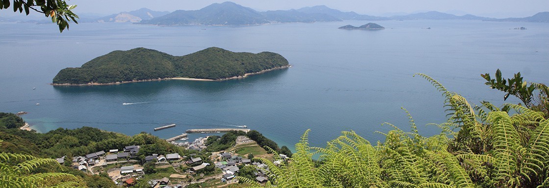 美しい砂浜の島々 柱島群島 美しい砂浜の島々 柱島群島