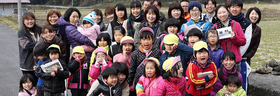 本郷町の元気な子ども達 本郷町の元気な子ども達